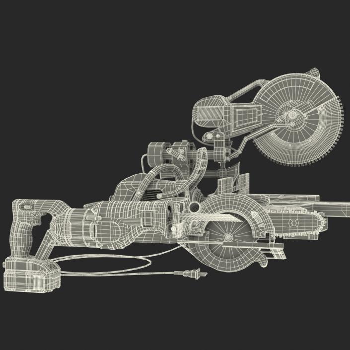 3D Electric Saws 3D Models Collection 2