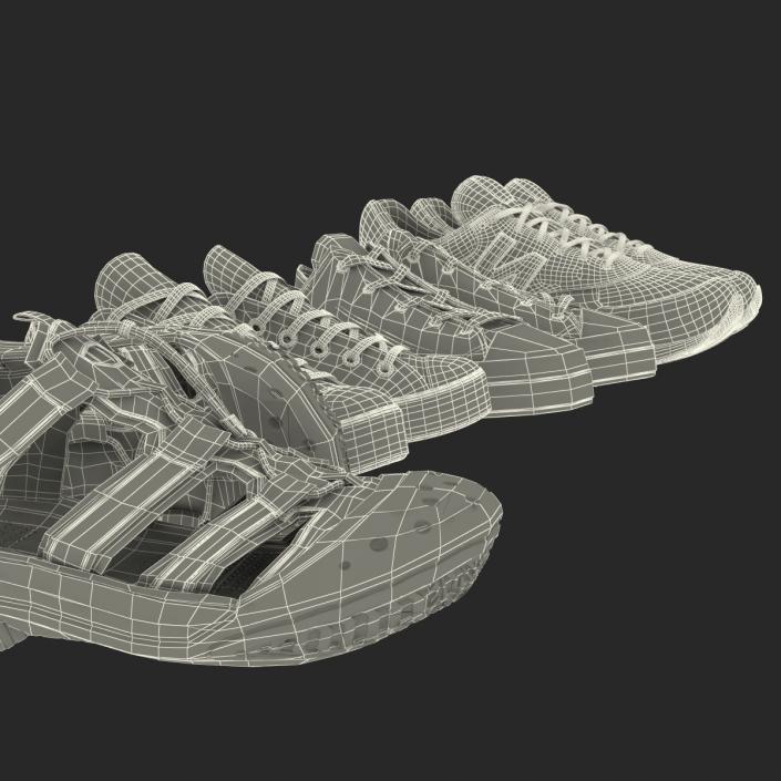 3D Sneakers 3D Models Collection 3