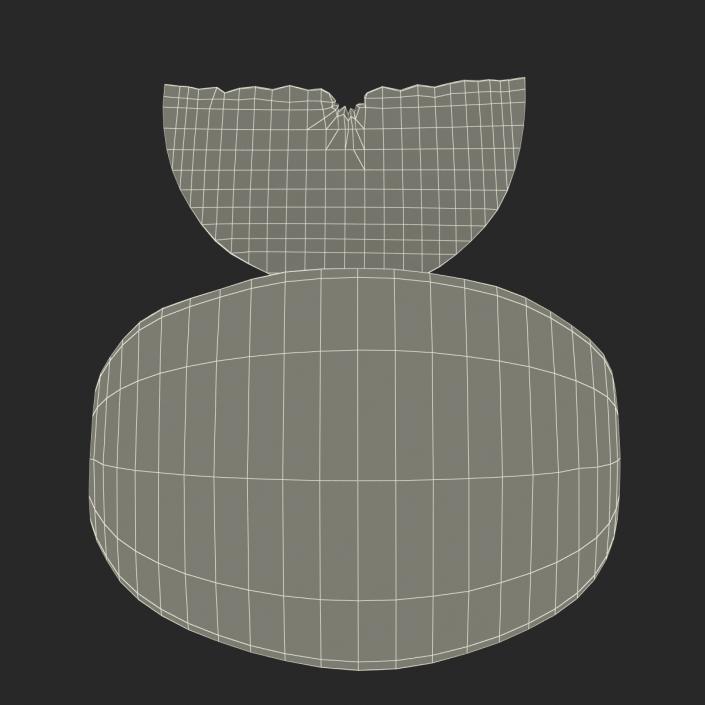 3D Grapefruit Slice 3 model