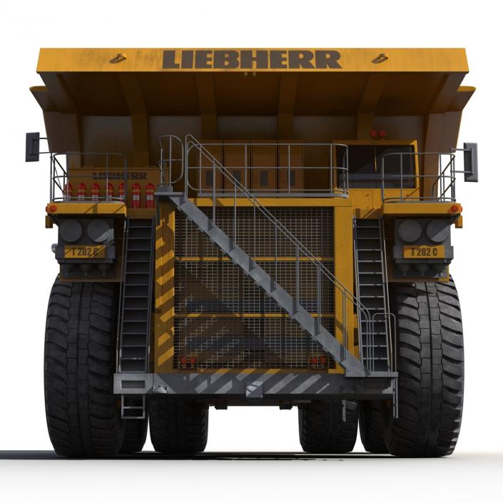 3D Haul Truck Liebherr Yellow