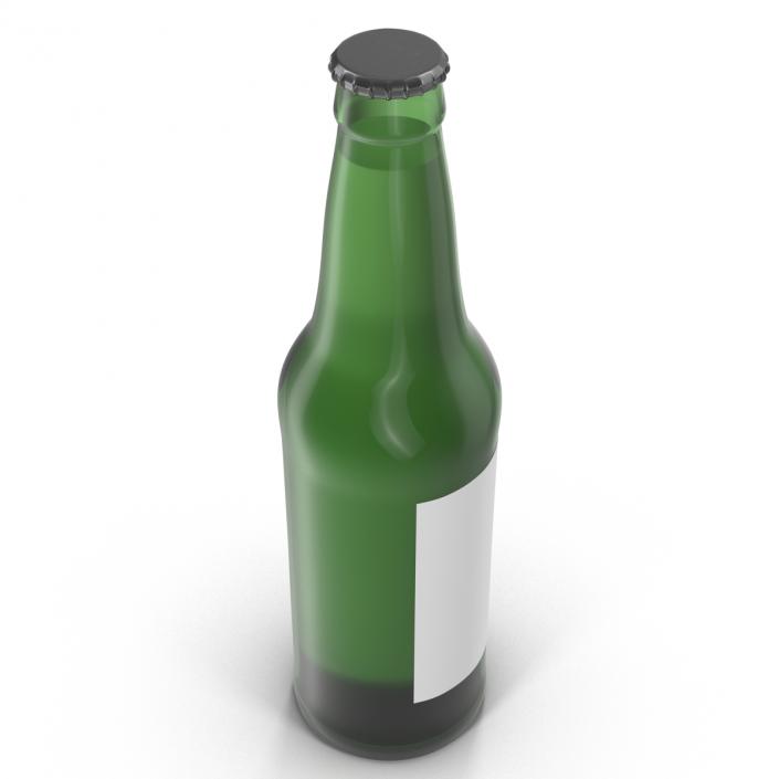 3D Beer Bottle 2 model