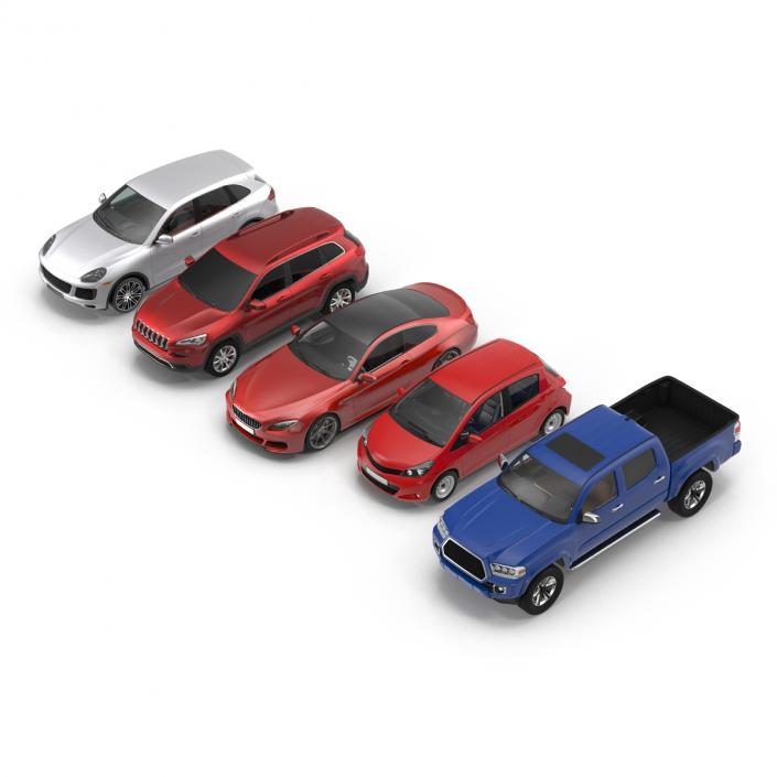 3D model Generic Cars Collection 2