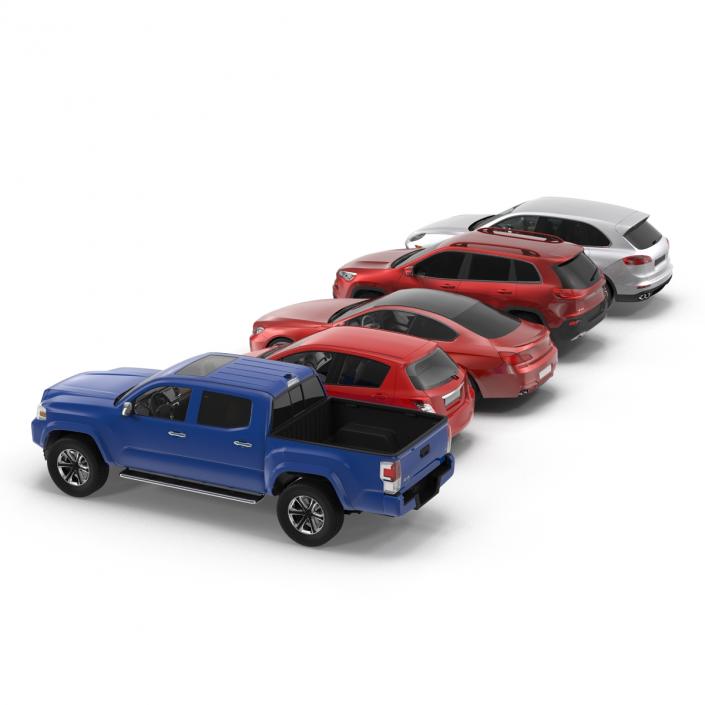 3D model Generic Cars Collection 2