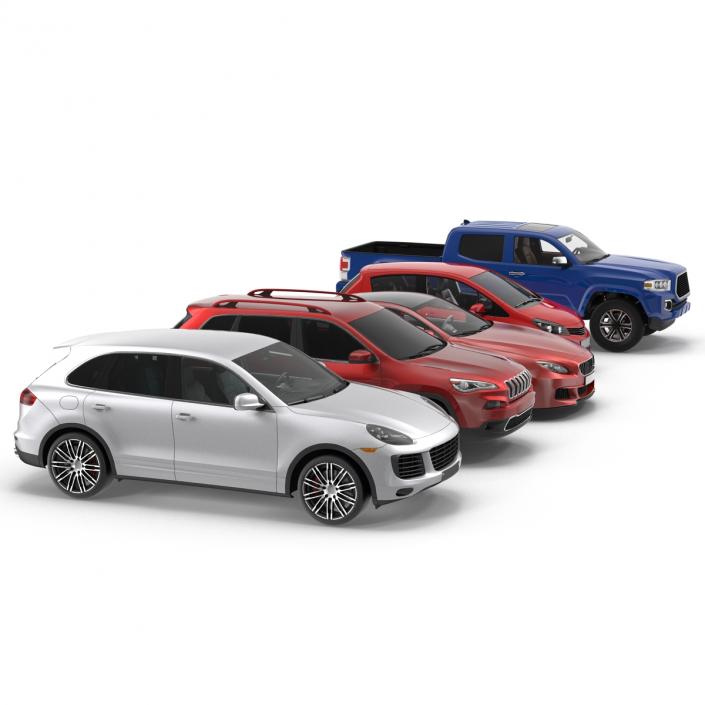 3D model Generic Cars Collection 2