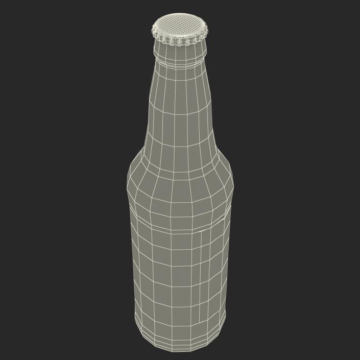 3D Beer Bottle 2 model