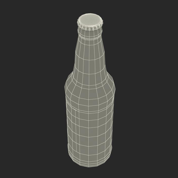 3D Beer Bottle 2 model