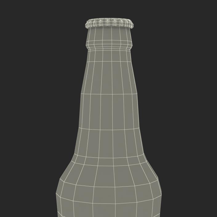 3D Beer Bottle 2 model