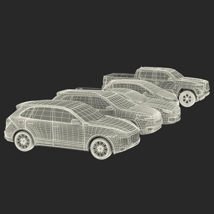 3D model Generic Cars Collection 2