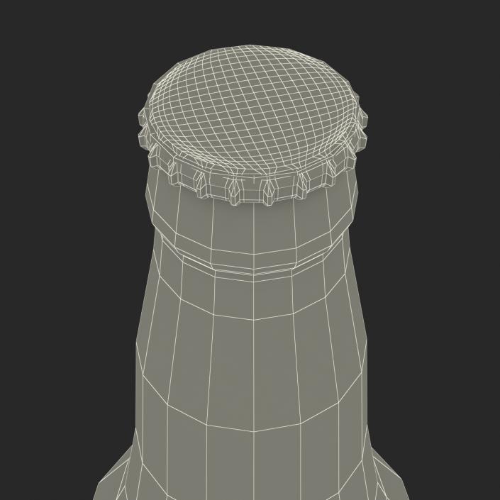 3D Beer Bottle 2 model