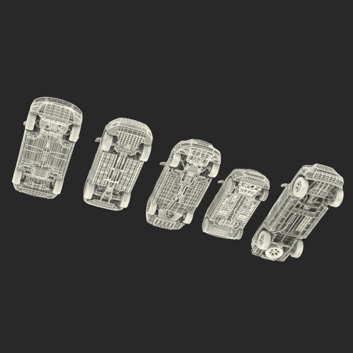 3D model Generic Cars Collection 2