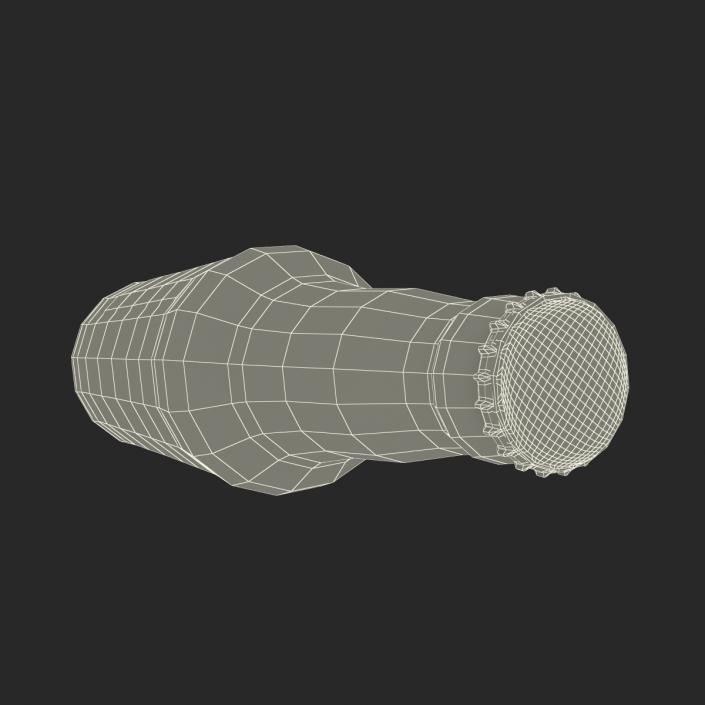 3D Beer Bottle 2 model