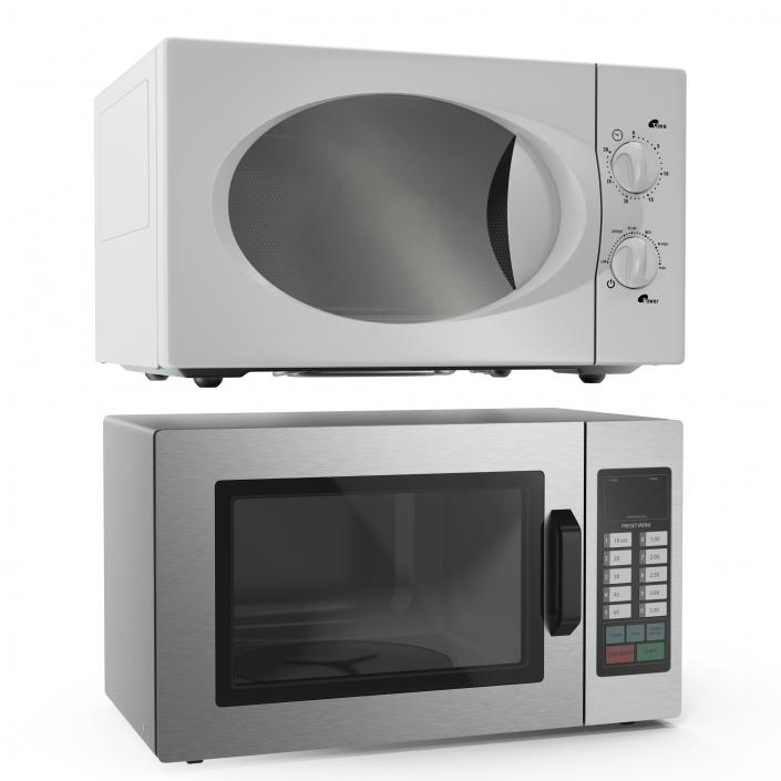 3D model Generic Microwave Ovens 3D Models Collectiion