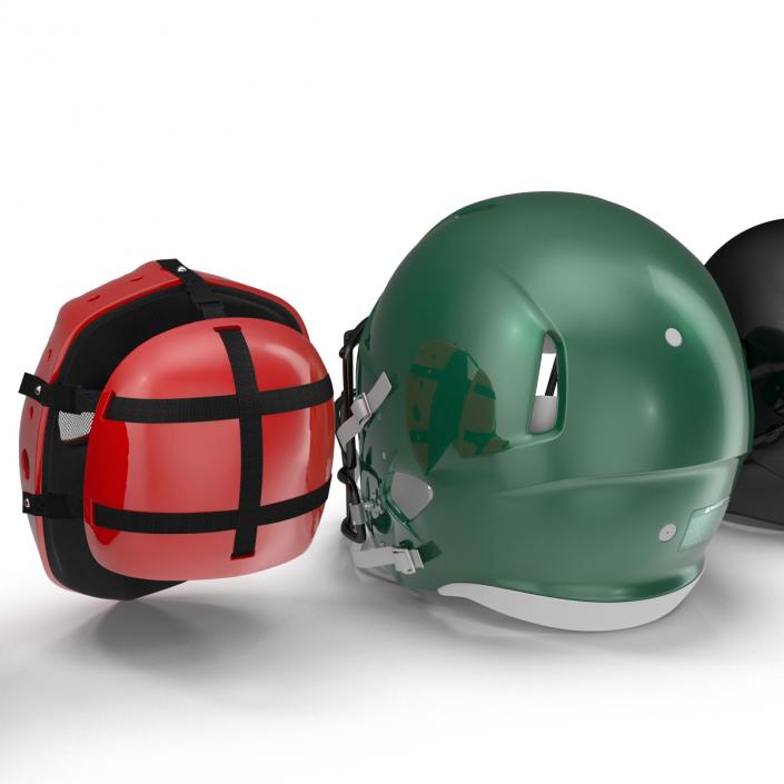 Sport Helmets Collection 3D model