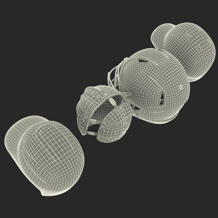 Sport Helmets Collection 3D model