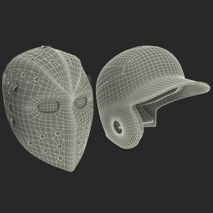 Sport Helmets Collection 3D model