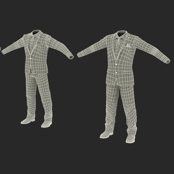 3D model Men Suits Collection