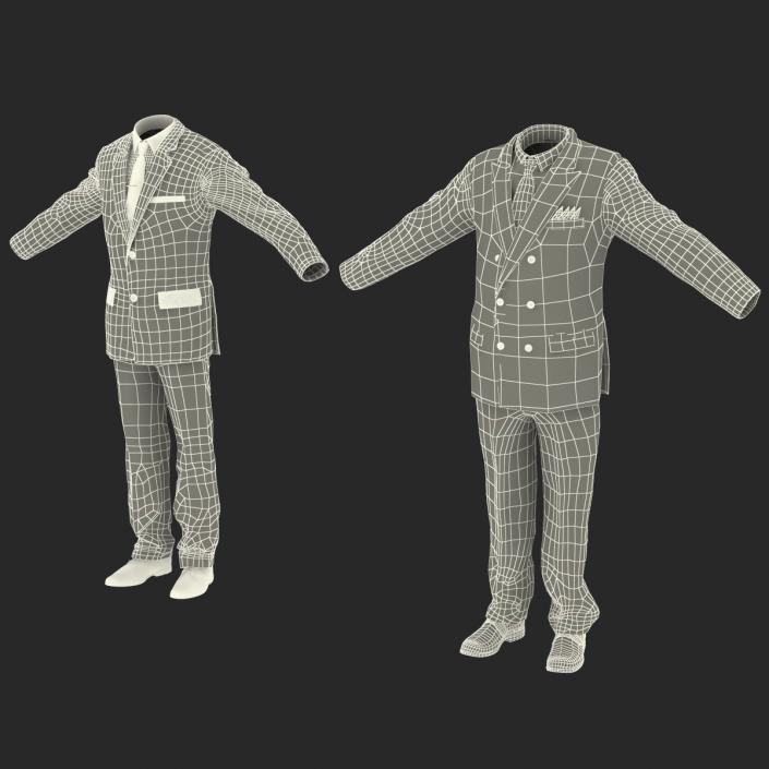 3D model Men Suits Collection