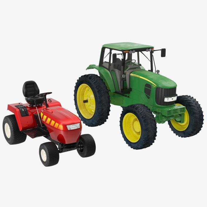 Tractors Collection 3D model