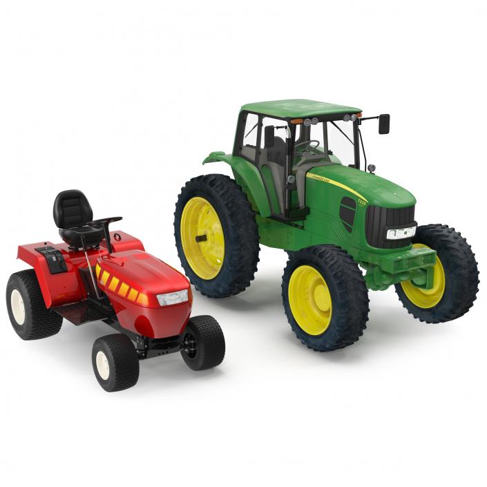 Tractors Collection 3D model