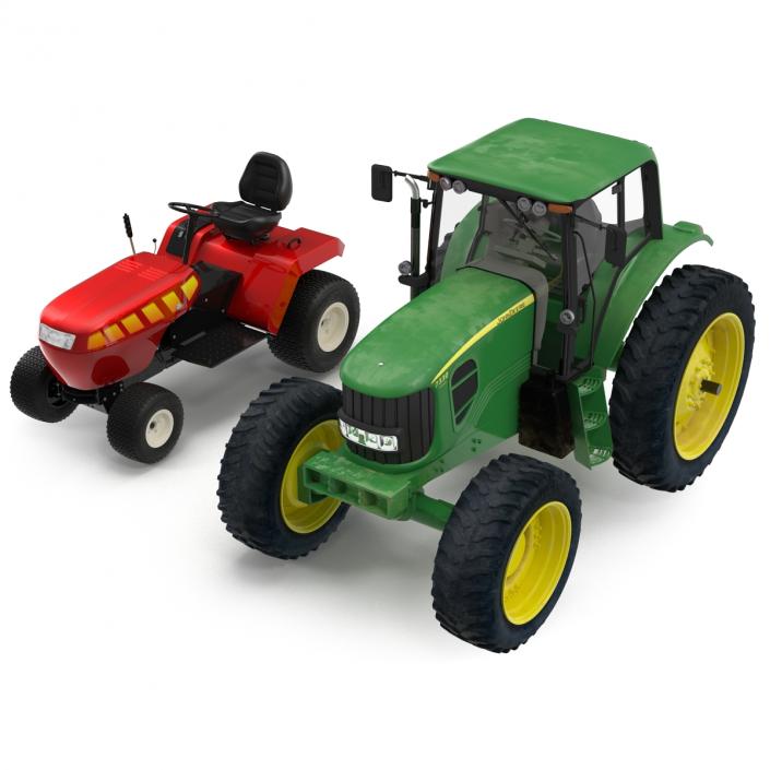 Tractors Collection 3D model