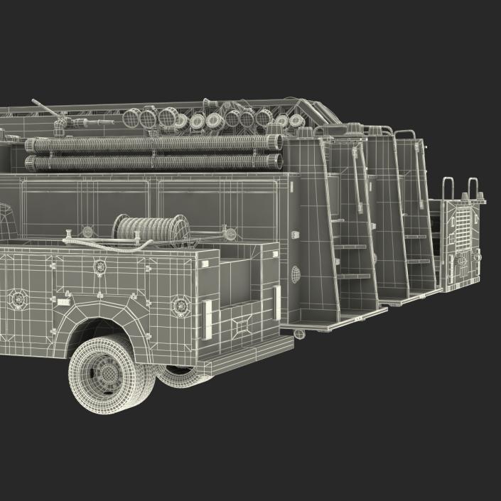 Fire Trucks Collection 2 3D model