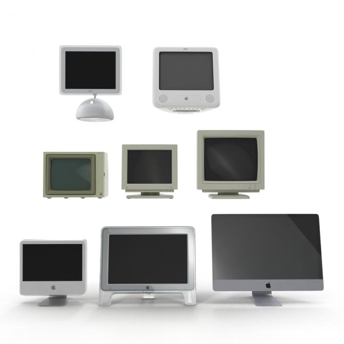 3D model Apple Monitors 3D Models Collection