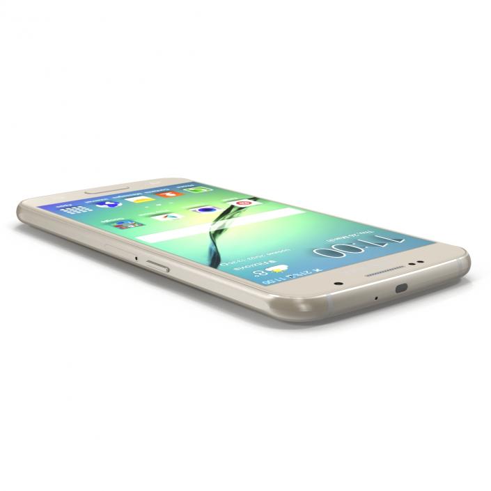 Samsung Galaxy S6 Gold 3D