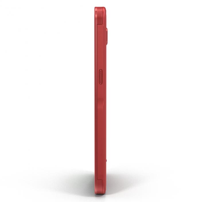 Samsung Galaxy S5 Sport Red 3D