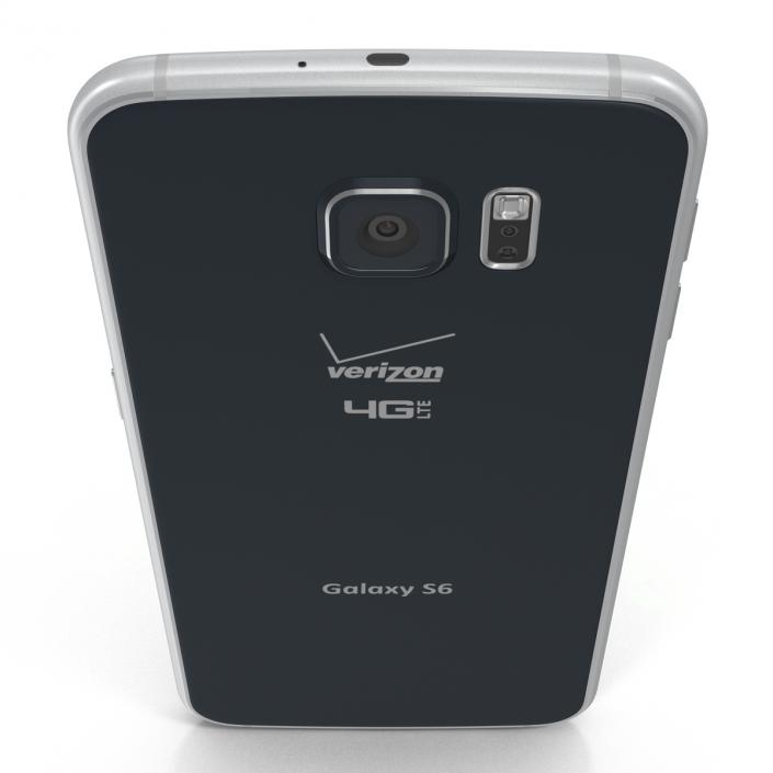 3D Samsung Galaxy S6 Black model