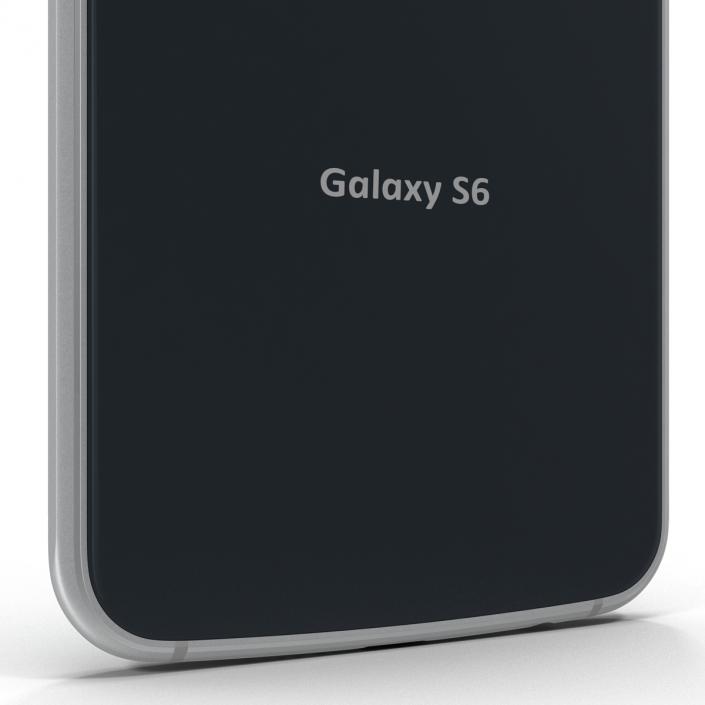 3D Samsung Galaxy S6 Black model