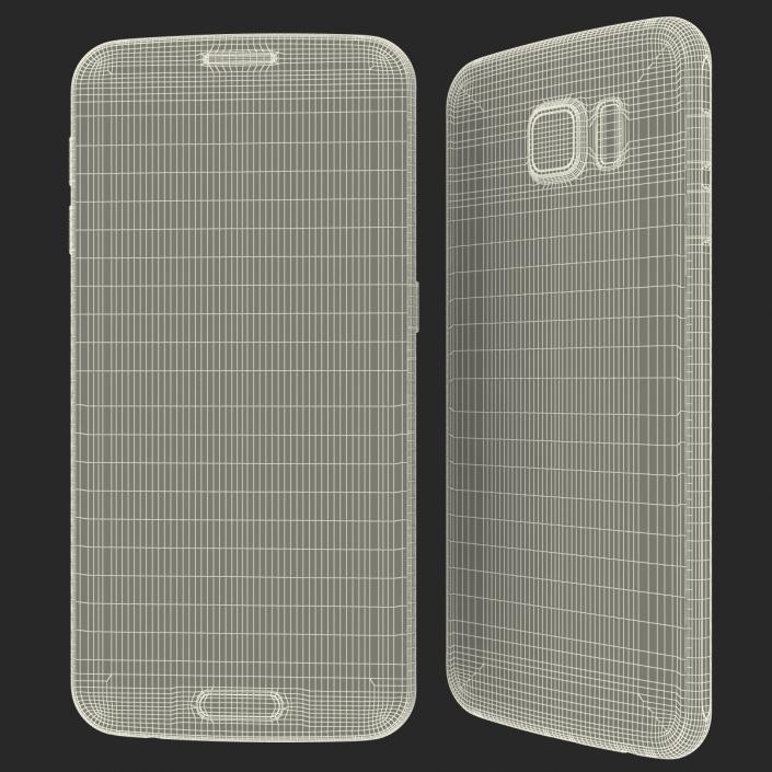 3D Samsung Galaxy S6 Black model