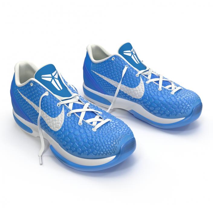 3D Sneakers Nike Zoom Blue model