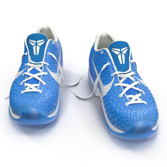 3D Sneakers Nike Zoom Blue model