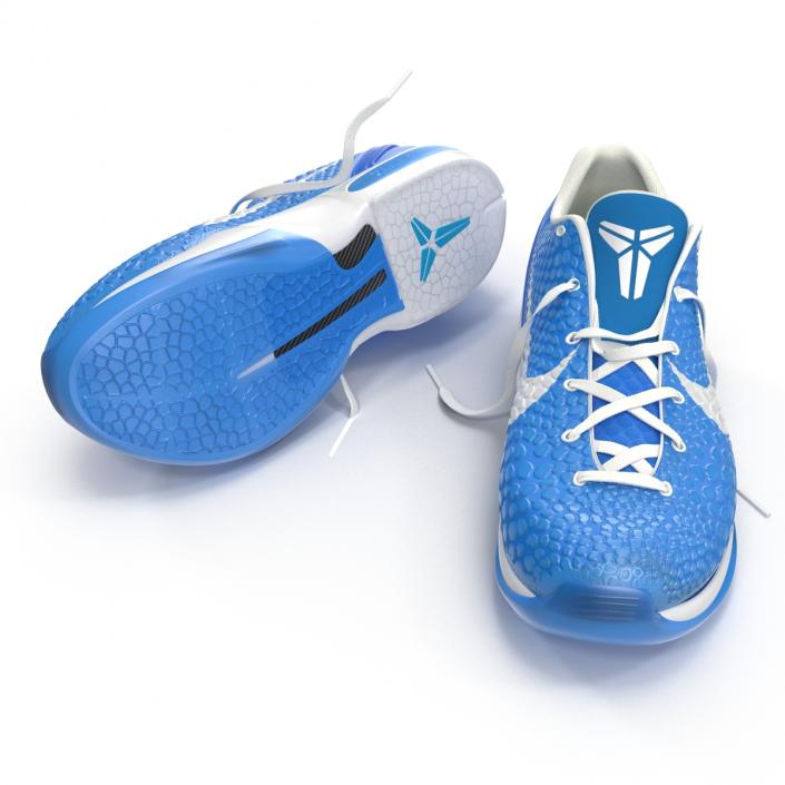 3D Sneakers Nike Zoom Blue model