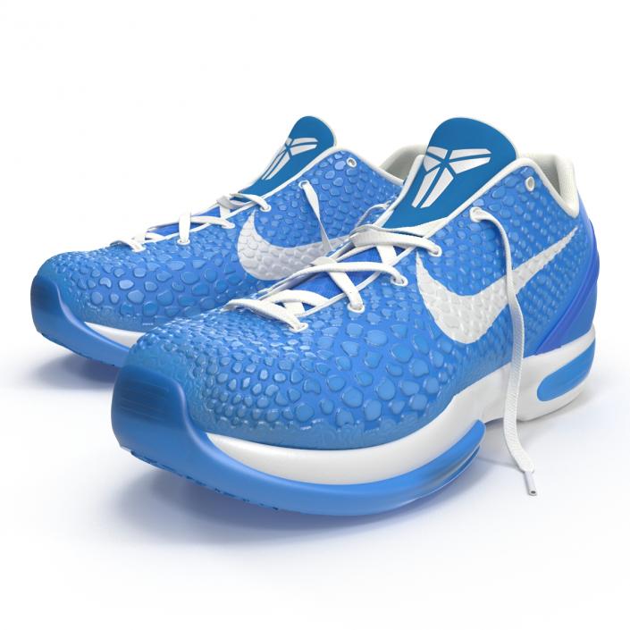 3D Sneakers Nike Zoom Blue model