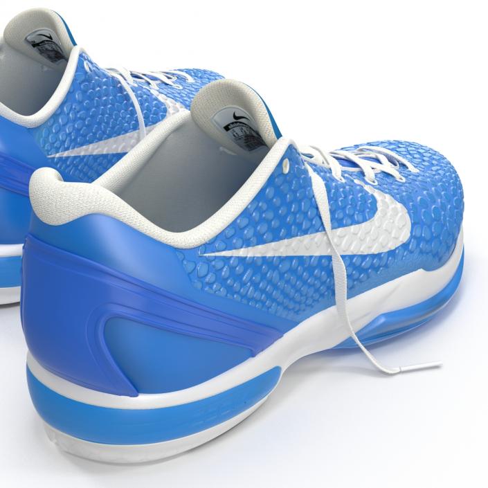 3D Sneakers Nike Zoom Blue model