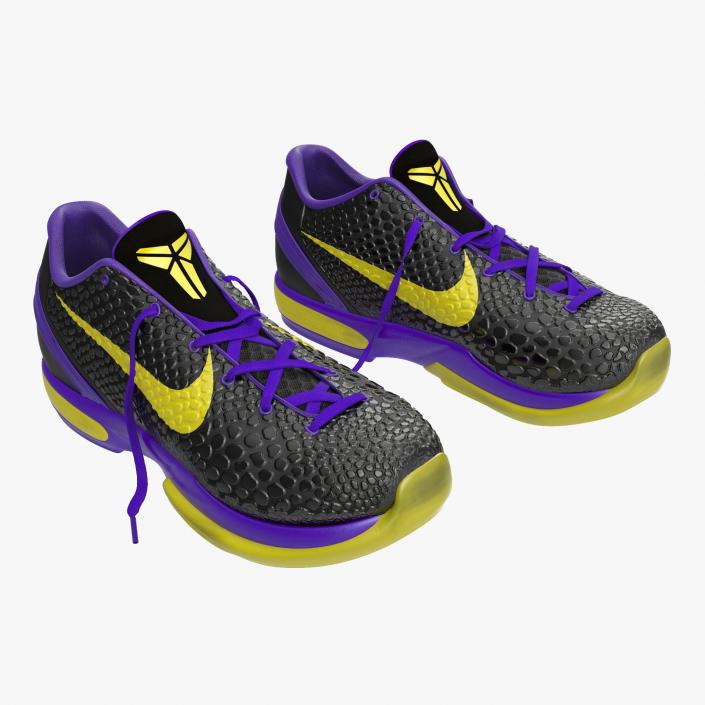 Sneakers Nike Zoom Black 3D model