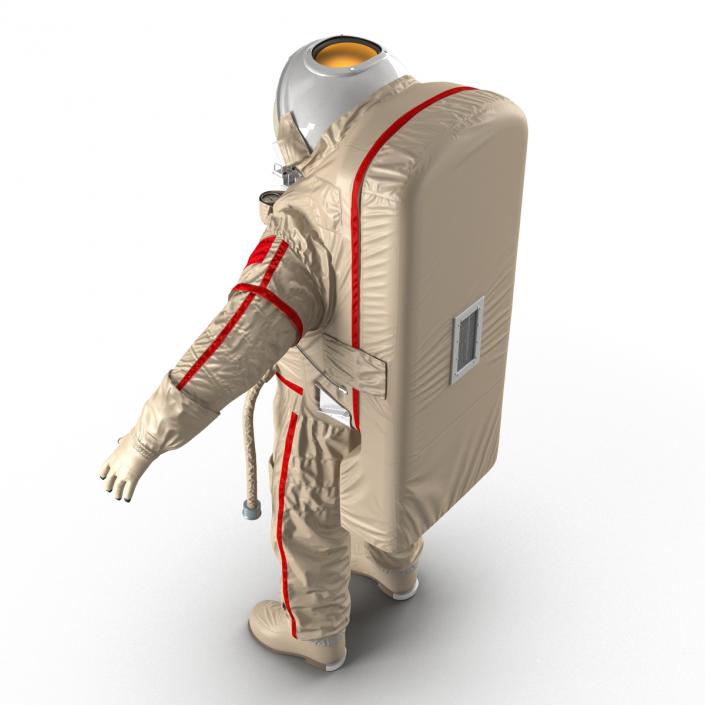 3D Chinese Space Suit Haiying Rigged model