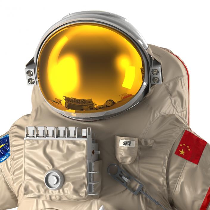 3D Chinese Space Suit Haiying