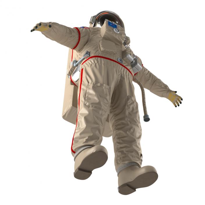 Russian Space Suit Orlan MK 3D