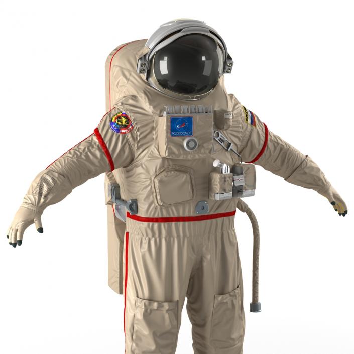 Russian Space Suit Orlan MK 3D