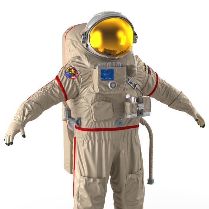 Russian Space Suit Orlan MK 3D