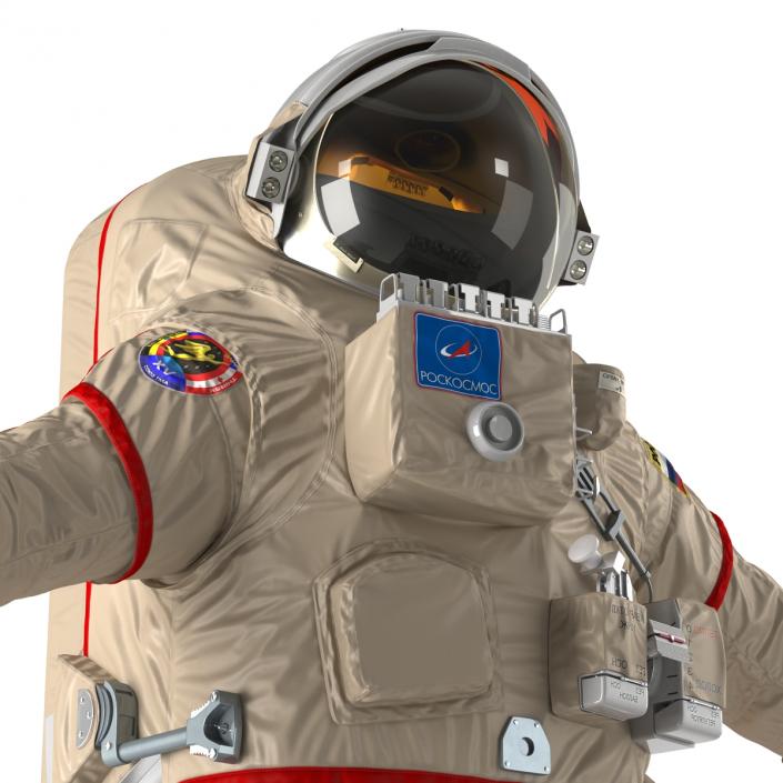 Russian Space Suit Orlan MK 3D