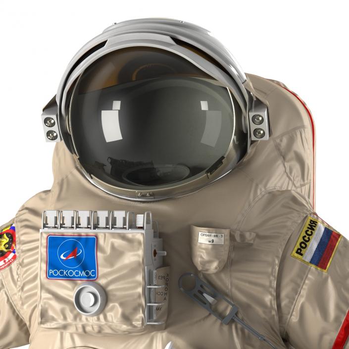 Russian Space Suit Orlan MK 3D