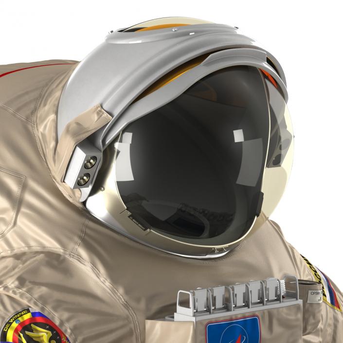 Russian Space Suit Orlan MK 3D