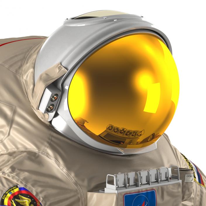 Russian Space Suit Orlan MK 3D