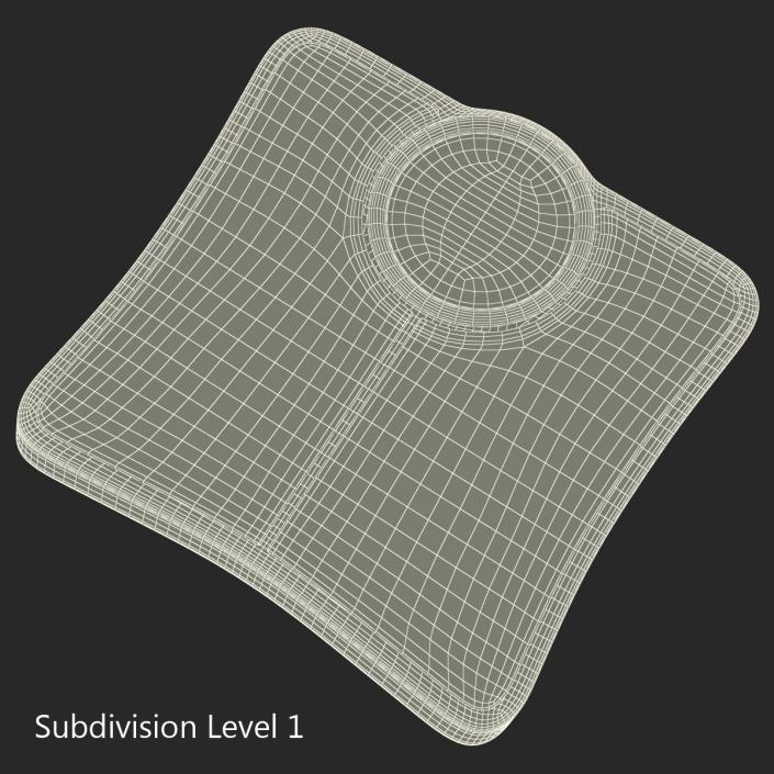 Bathroom Scale 3D model