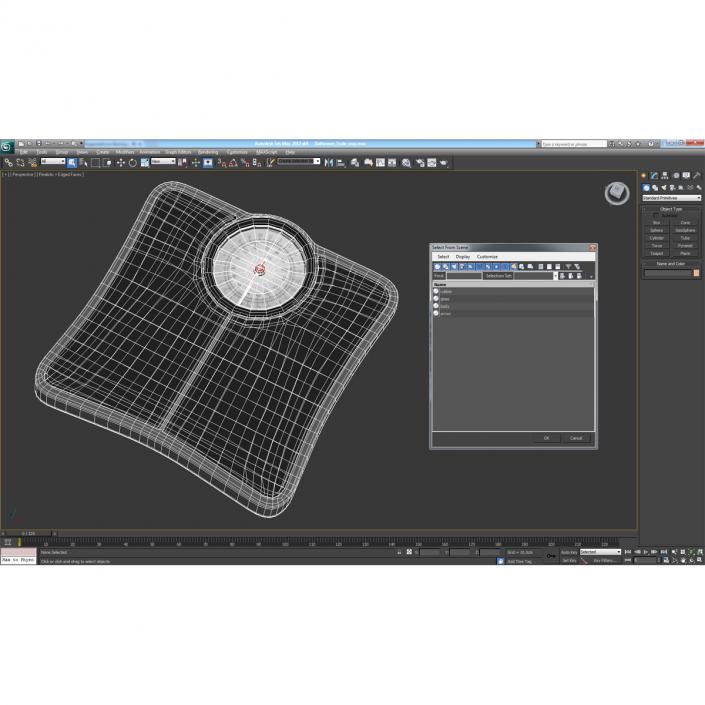 Bathroom Scale 3D model