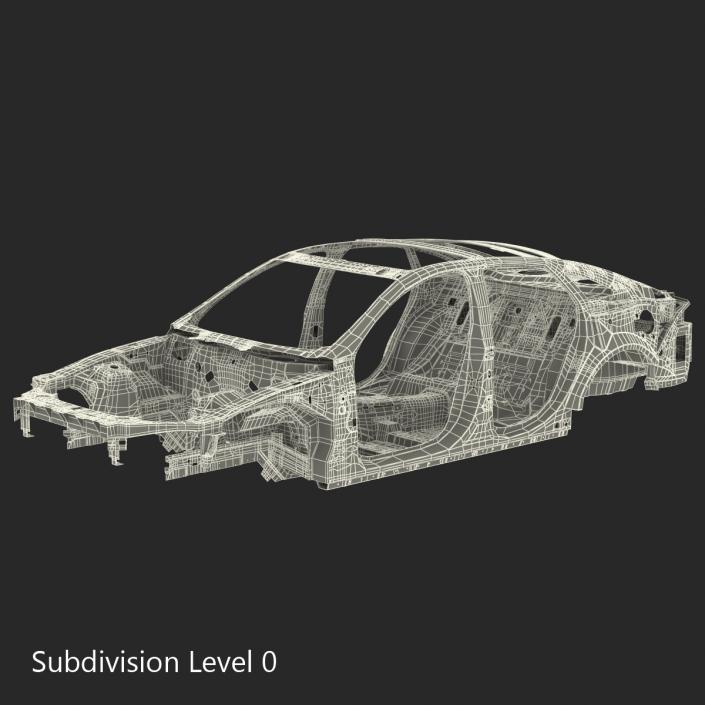 Car Frame 3D model