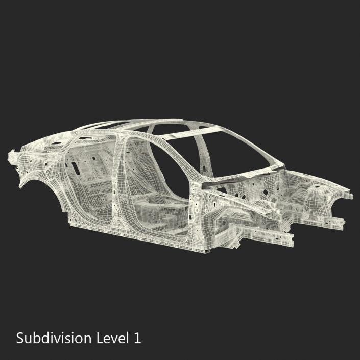 3D Car Frame 2